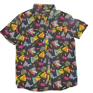 Bleecker and Mercer 90s Style Button Down Shirt Size Large